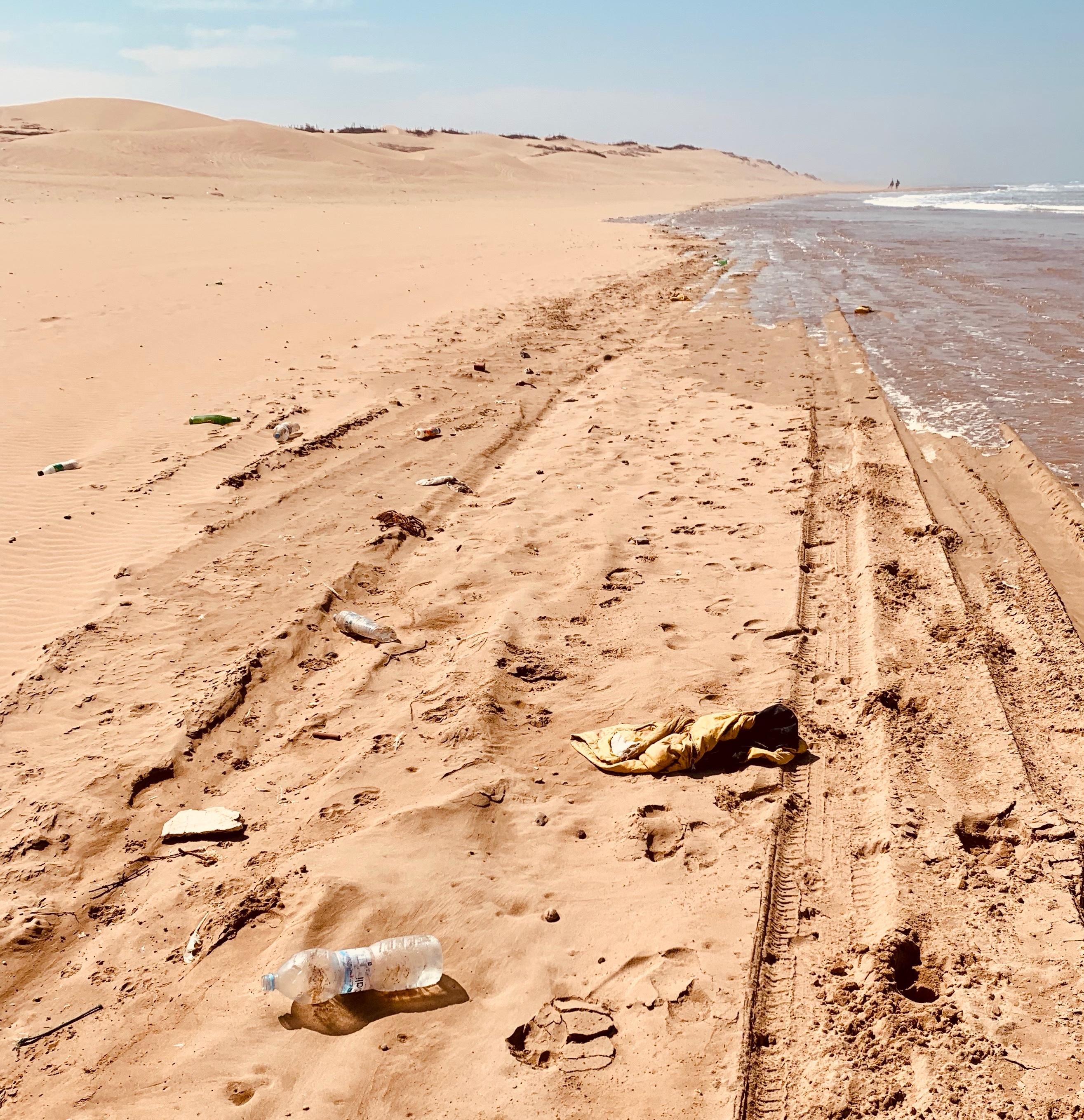 Essaouira Beach Müll