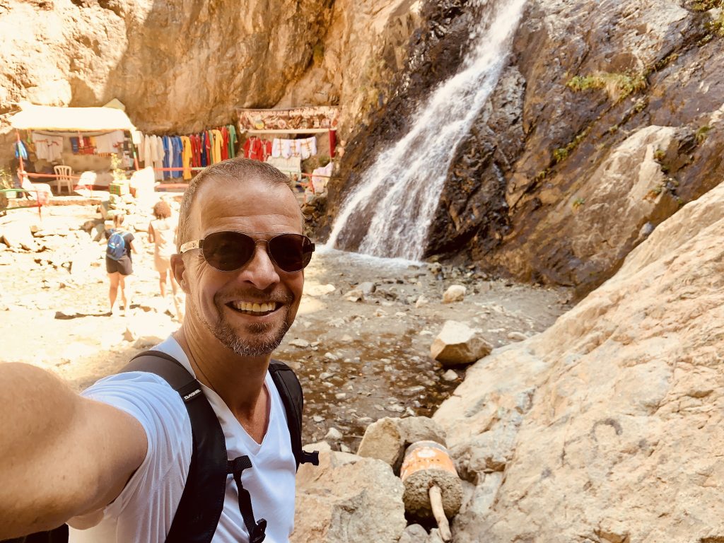 Ourika Wasserfall Atlasgebirge