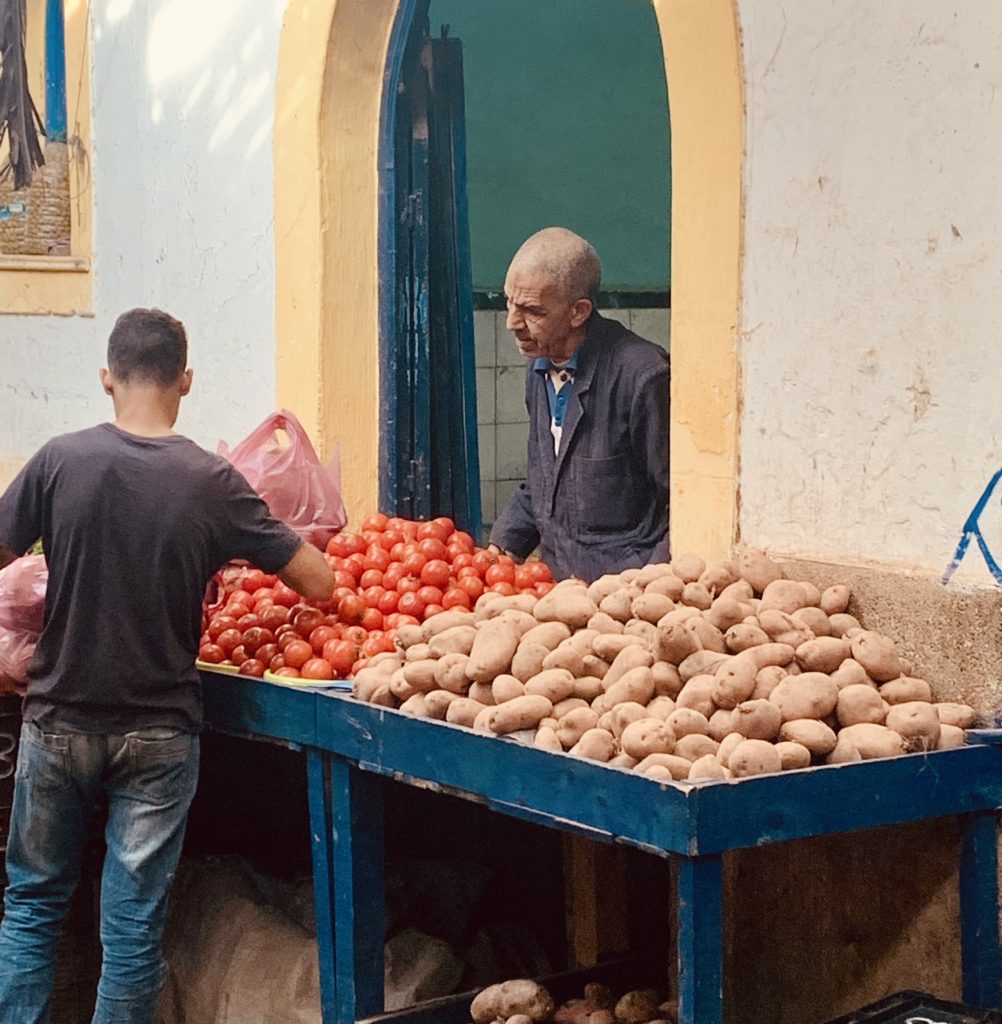 Frisches Gemüse auf dem Markt