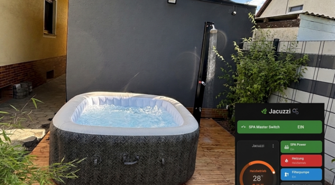Wellness-Oase-Garten mit HA Integration (Bestway)